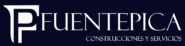 Logotipo fuentepica construcciones y servicios.